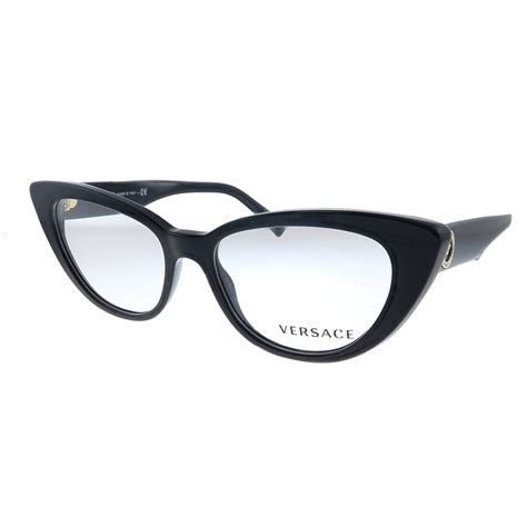 versace glasses for women in red cat's eyes|versace clear frame eyeglasses.